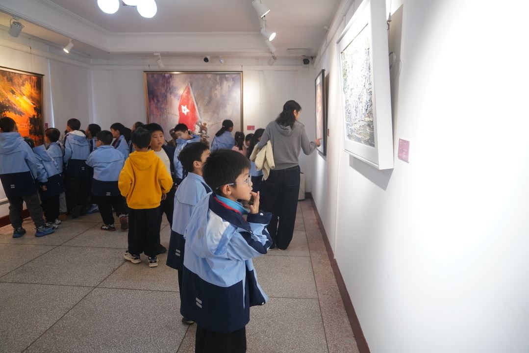 北碚区纪念抗日战争暨世界反法西斯战争胜利80周年美术书法作品展开展