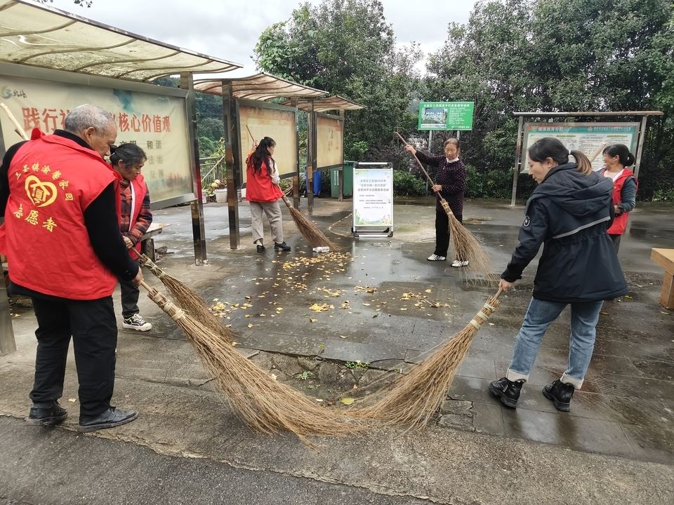 三圣镇常态化开展“全民动手日” 清扫活动