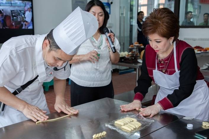 面点文化展魅力 职教出海促交流